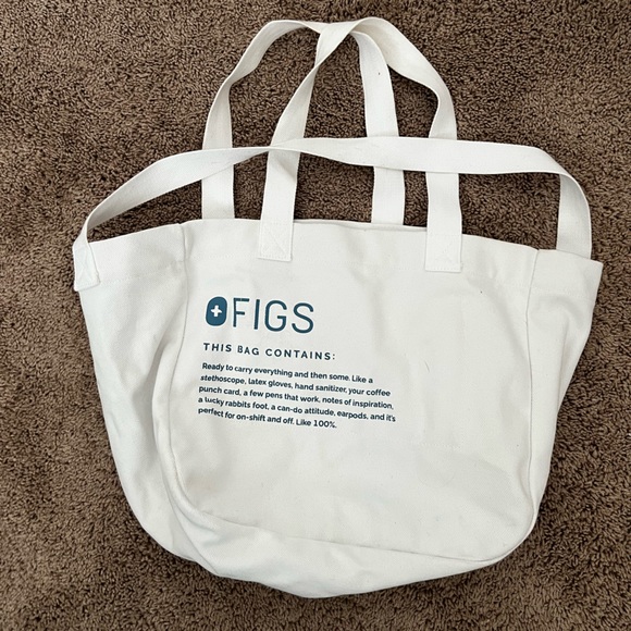 Figs Bags Figs White Tote Poshmark